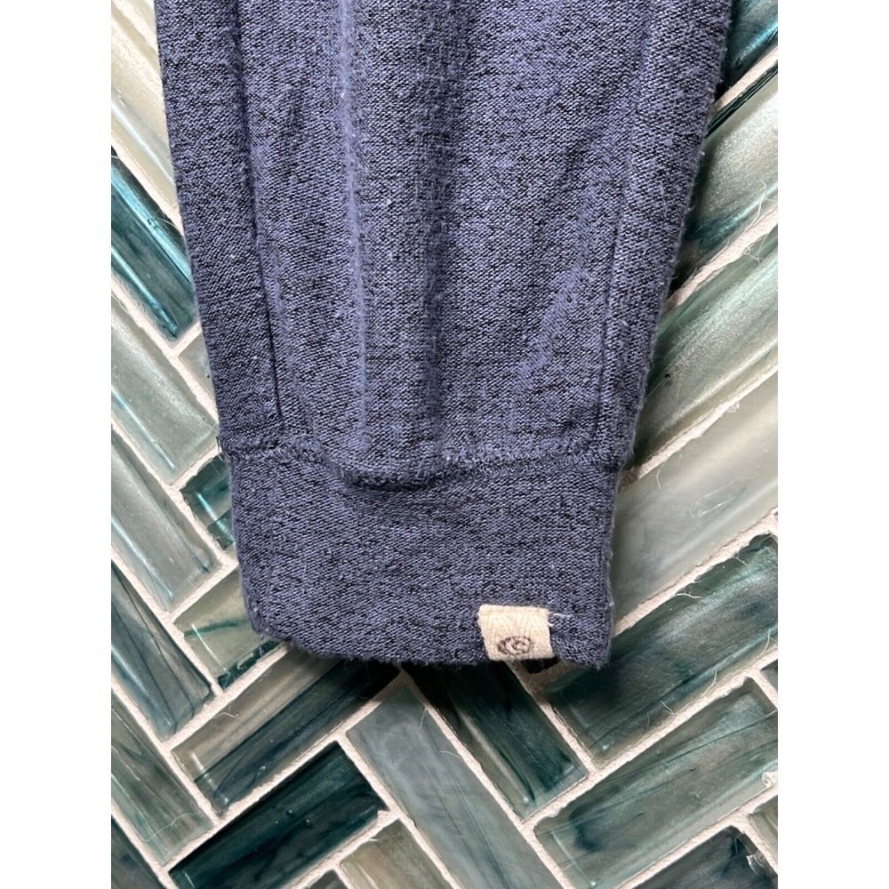 WOMENS‎ RIP CURL BLUE MARLED SOFT CUFFED SWEATPANTS LOUNGE WEAR LIGHTWEIGHT XS - Picture 4 of 11